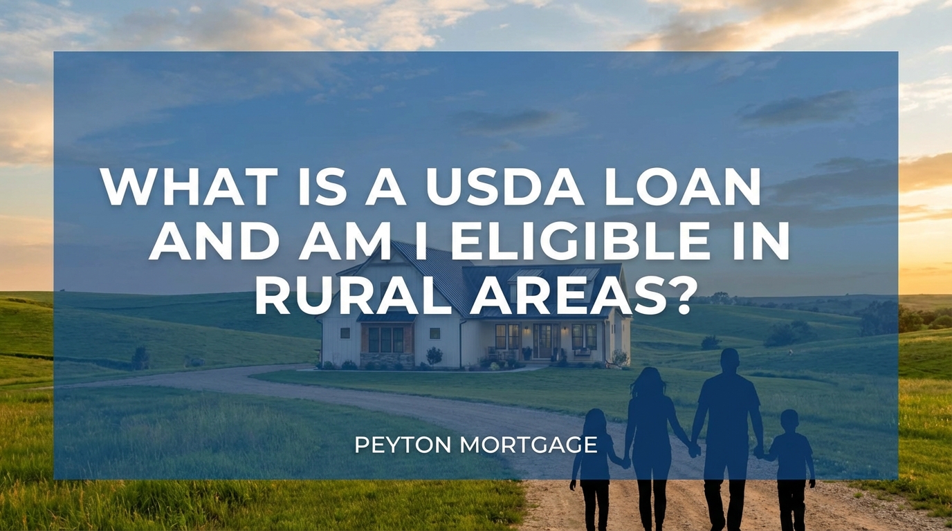 USDA Loan and Am I Eligible in Rural Areas