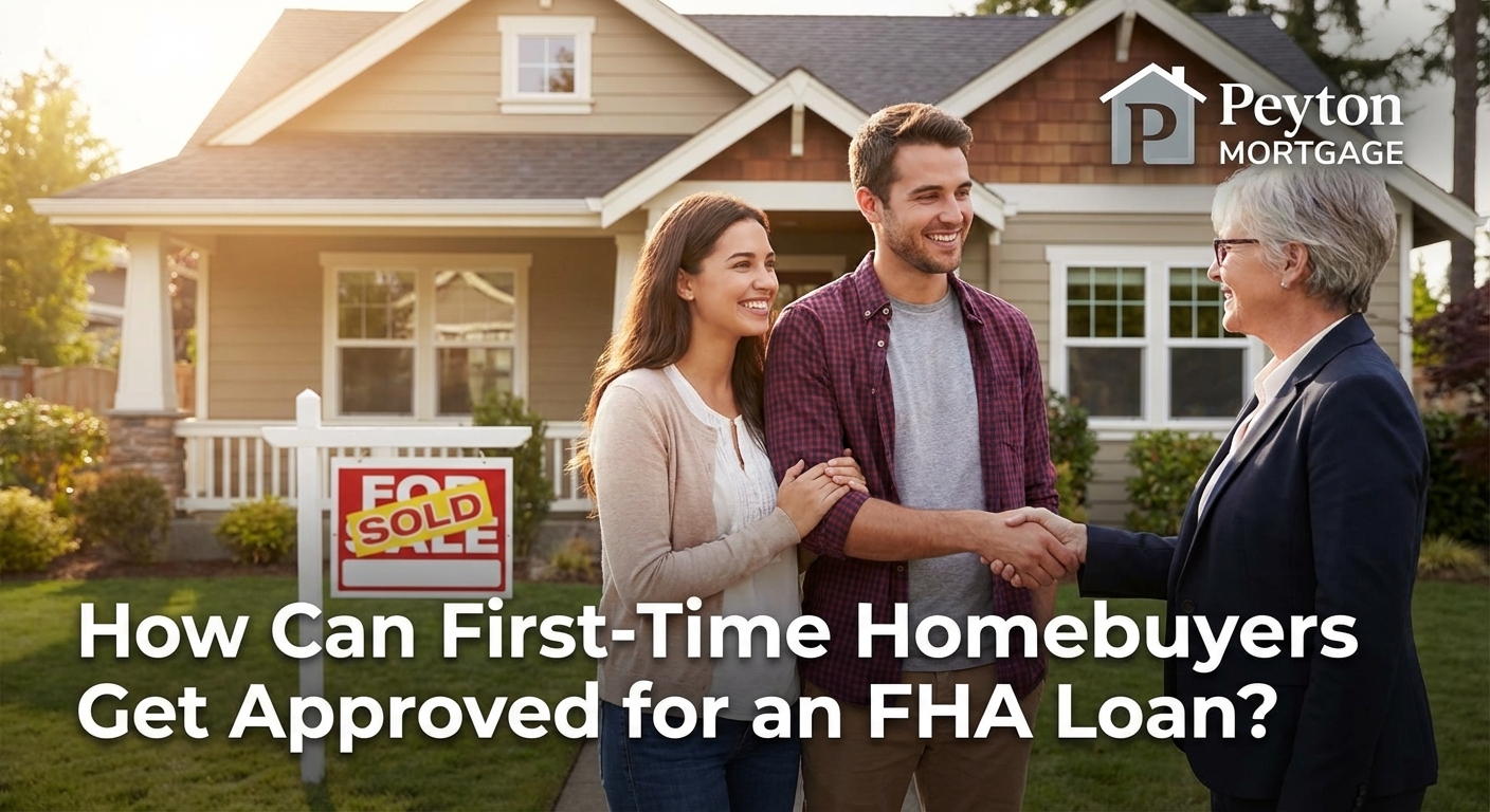 First-Time Homebuyers Get Approved for an FHA Loan